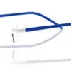 Switch It Garnitur Combi 175 Randlose Brille In Der Farbe Weiß Blau Opak